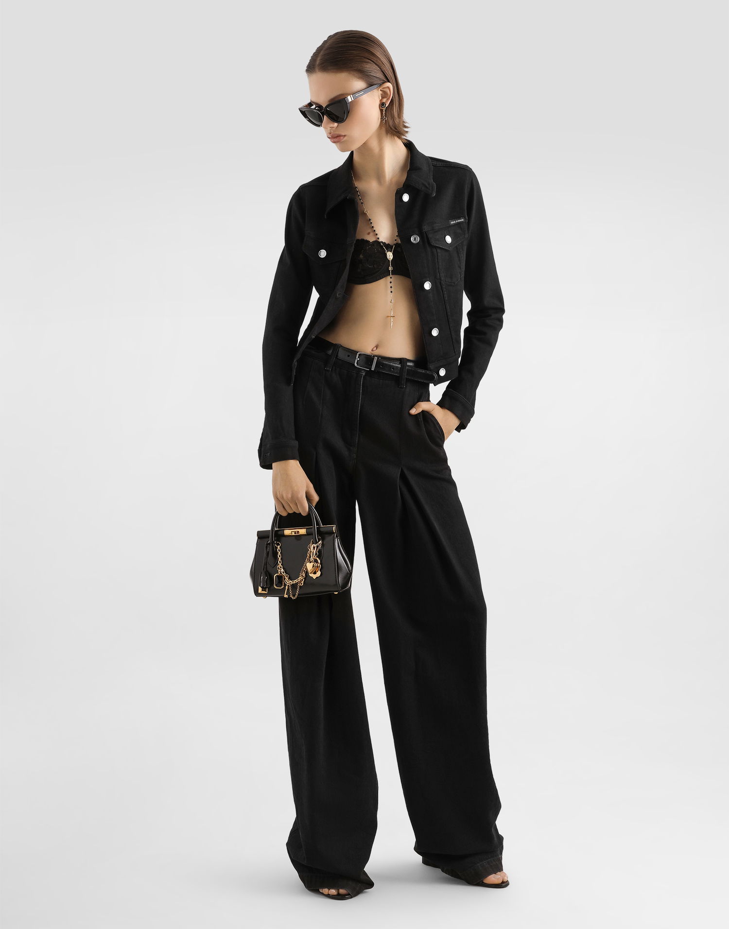 Kabelka Dolce & Gabbana Marlene Day Mini Bag With Charms Čierna | BB7744A00708I984, 1