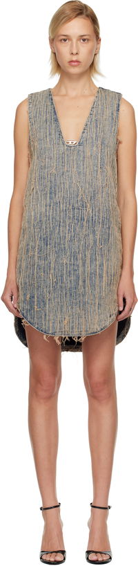 De-Laris-Dress-S2 Denim Minidress