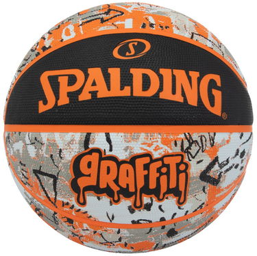 Športový doplnok Spalding Basketball Graffiti Rôznofarebný | 84376z-orange, 0