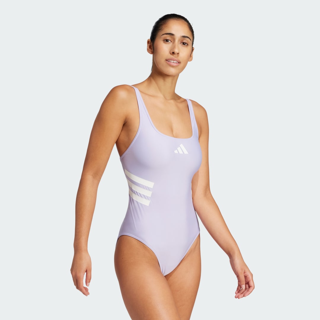 3-Stripes U-Back One Piece Swimsuit