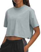 Under Armour Rival Short Sleeve Crop Top