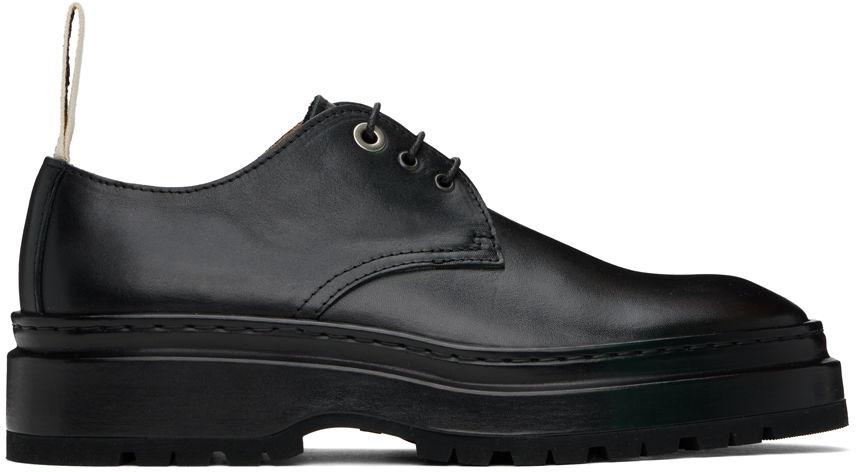 Jacquemus Black Le Chouchou 'Les derbies Pavane' Derbys