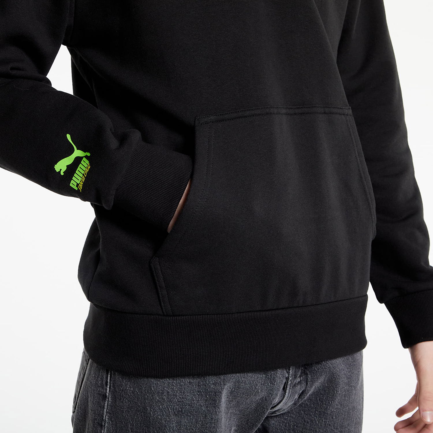 Mikina Puma Santa Cruz x Hoodie Čierna | 53224001, 1