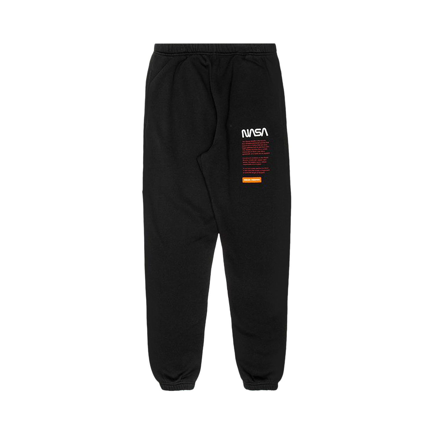 Tepláky HERON PRESTON NASA Facts Slim Pant Čierna | HMCH005F198080201088, 1