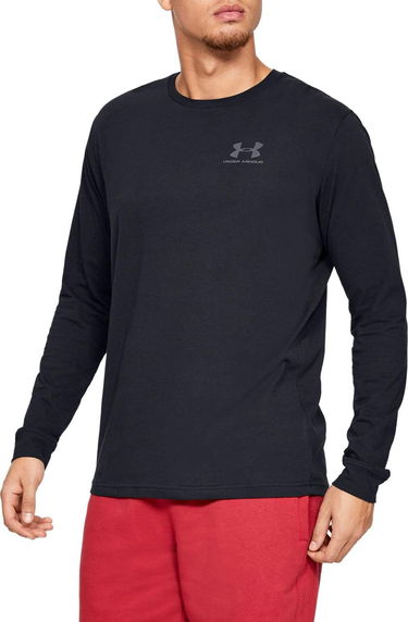 Tričko Under Armour Sportstyle Left Chest T-Shirt Čierna | 1329585-001, 0