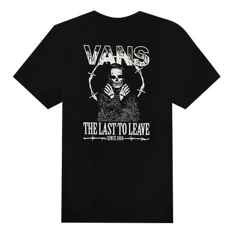 Tričko Vans The Last To Leave T-Shirt Čierna | VN0A4P5ABLK, 0