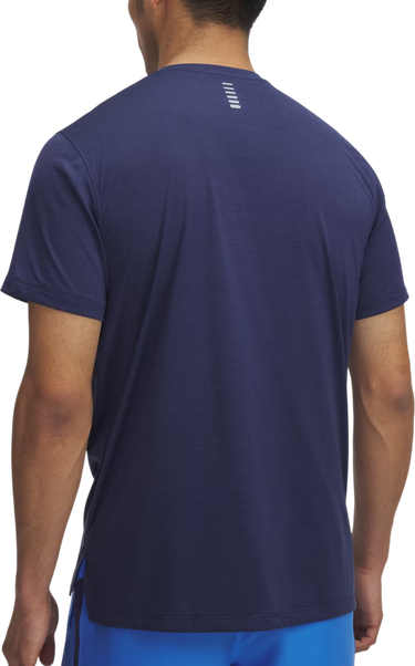 Tričko Under Armour LAUNCH Striped Short Sleeve T-Shirt Navy | 1382582-403, 1