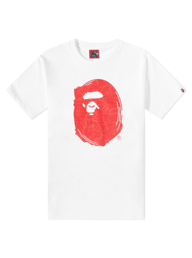 Tričko BAPE 30th Anniversary T-Shirt Červená | 001TEJ701001F-WHR