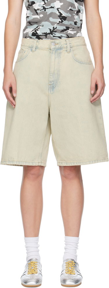 Šortky Carhartt WIP Work In Progress Brandon Denim Shorts Béžová | I031919 01SN, 0