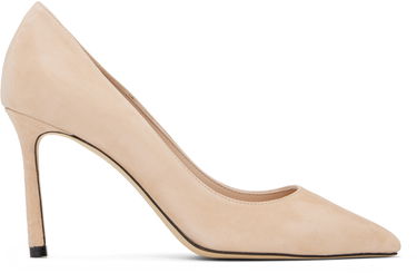 Tenisky a topánky Jimmy Choo Jimmy Choo Romy 85 Suede Heels Béžová | ROMY 85, 0
