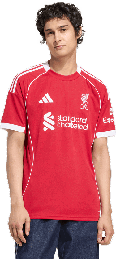 Dres adidas Performance Liverpool FC 25/26 Home Jersey Červená | JV6423, 4