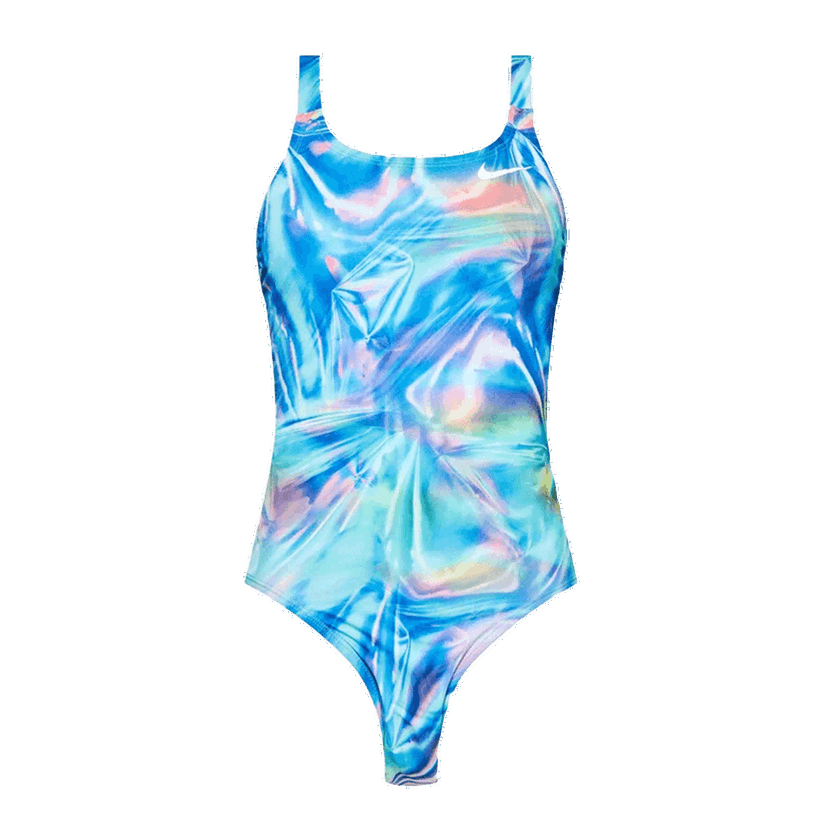 Plavky Nike Fastback Iridescent Swirl One Piece Swimsuit Rôznofarebný | NESSC010-969