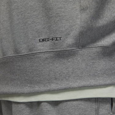 Mikina Nike Dri-FIT Sport Crossover Fleece Hoodie Šedá | DQ7327-091, 3