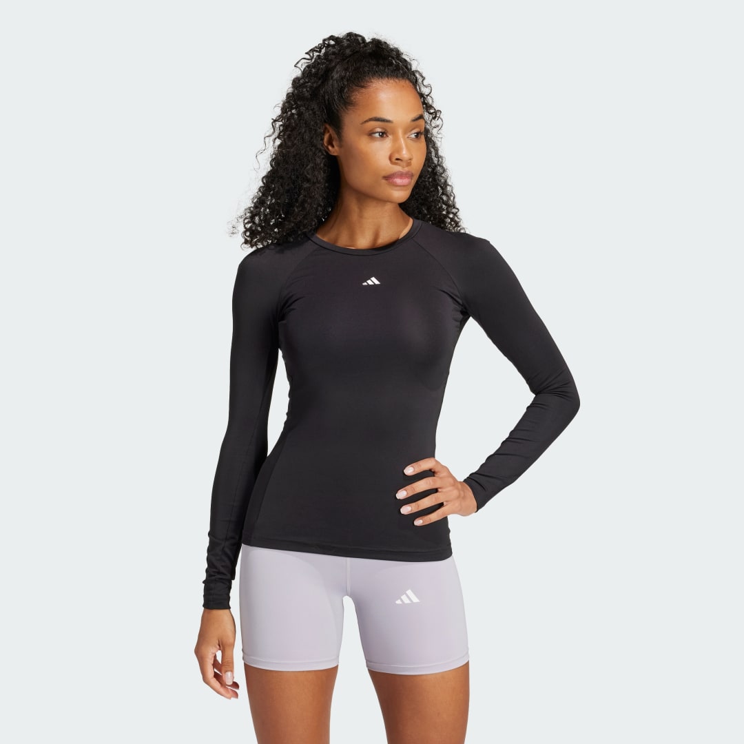 Tričko adidas Performance Training Long Sleeve Top Čierna | IK7918, 0