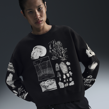 Mikina Nike ACG Therma-FIT Repel Crewneck Sweatshirt Čierna | FV7329-010, 0