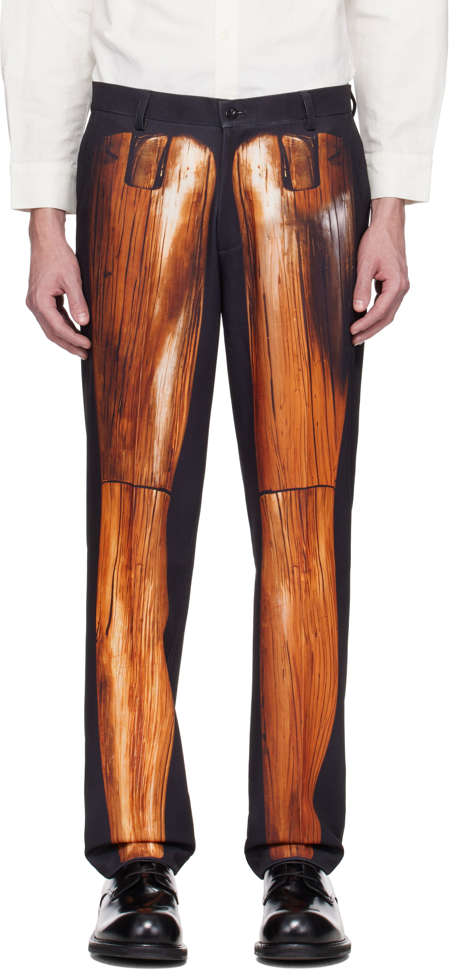 Nohavice KidSuper KidSuper Mannequin Figure Suit Trousers Čierna | SS25-SUB-10, 0