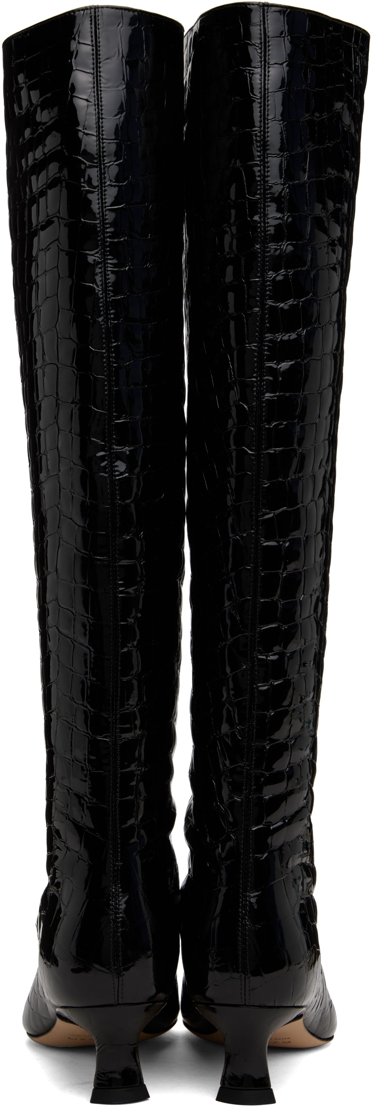 BY FAR Stevie 42 Tall Kitten Heel Boots