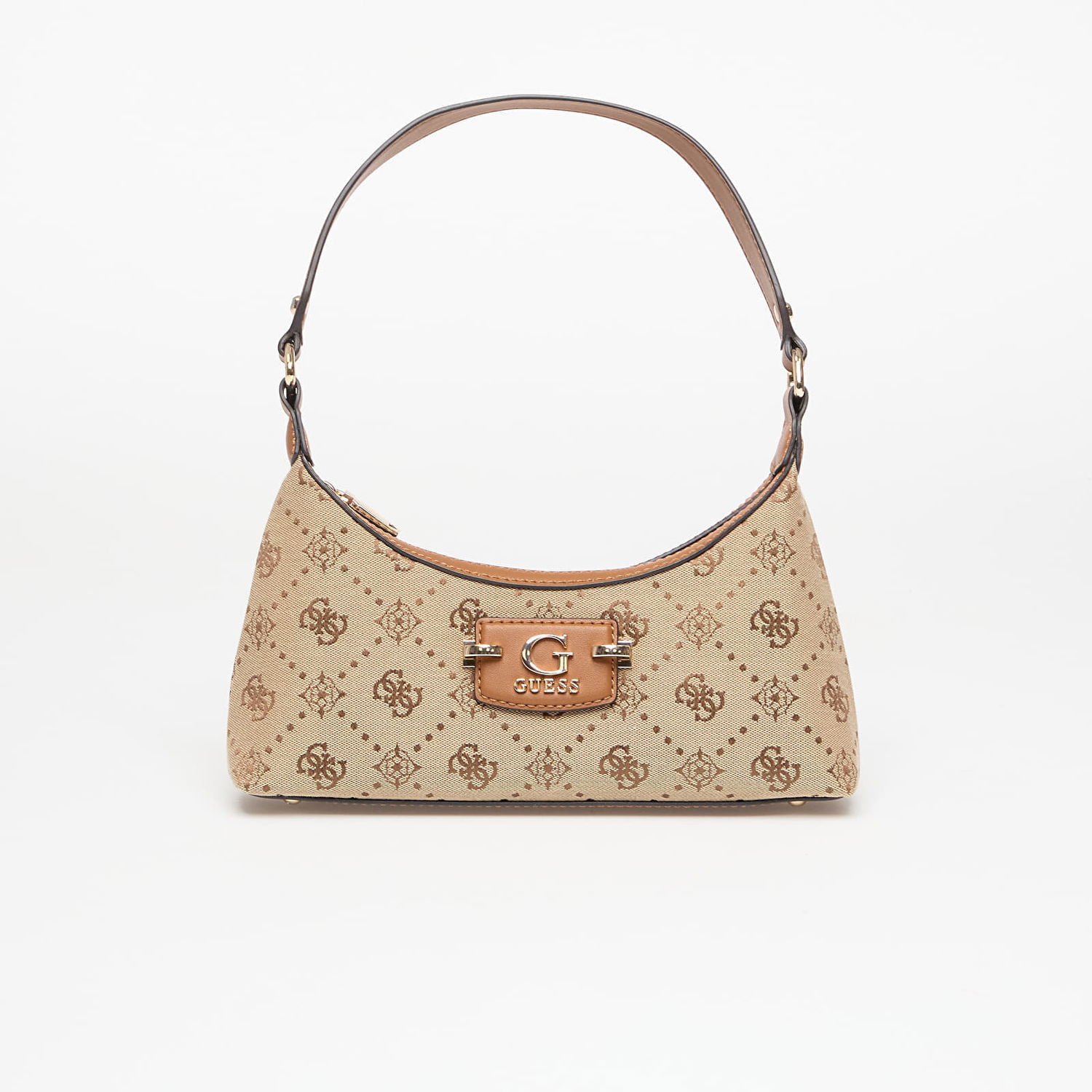 Taška cez rameno GUESS Guess Neda Top Zip Shoulder Bag Béžová | HWJP9654170-LTL, 0