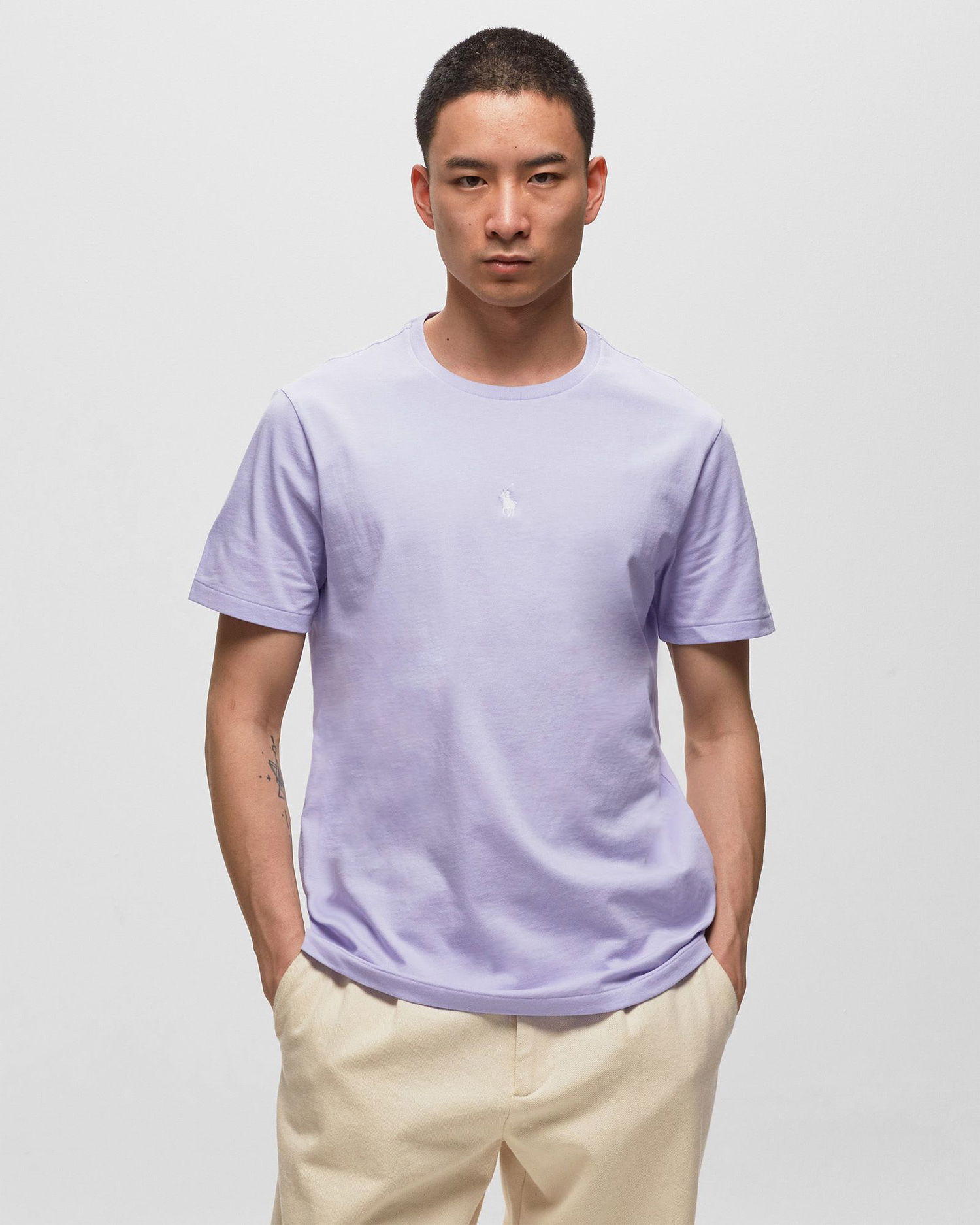 Tričko Polo by Ralph Lauren SHORT SLEEVE-T-SHIRT Fialová | 710839046036, 1