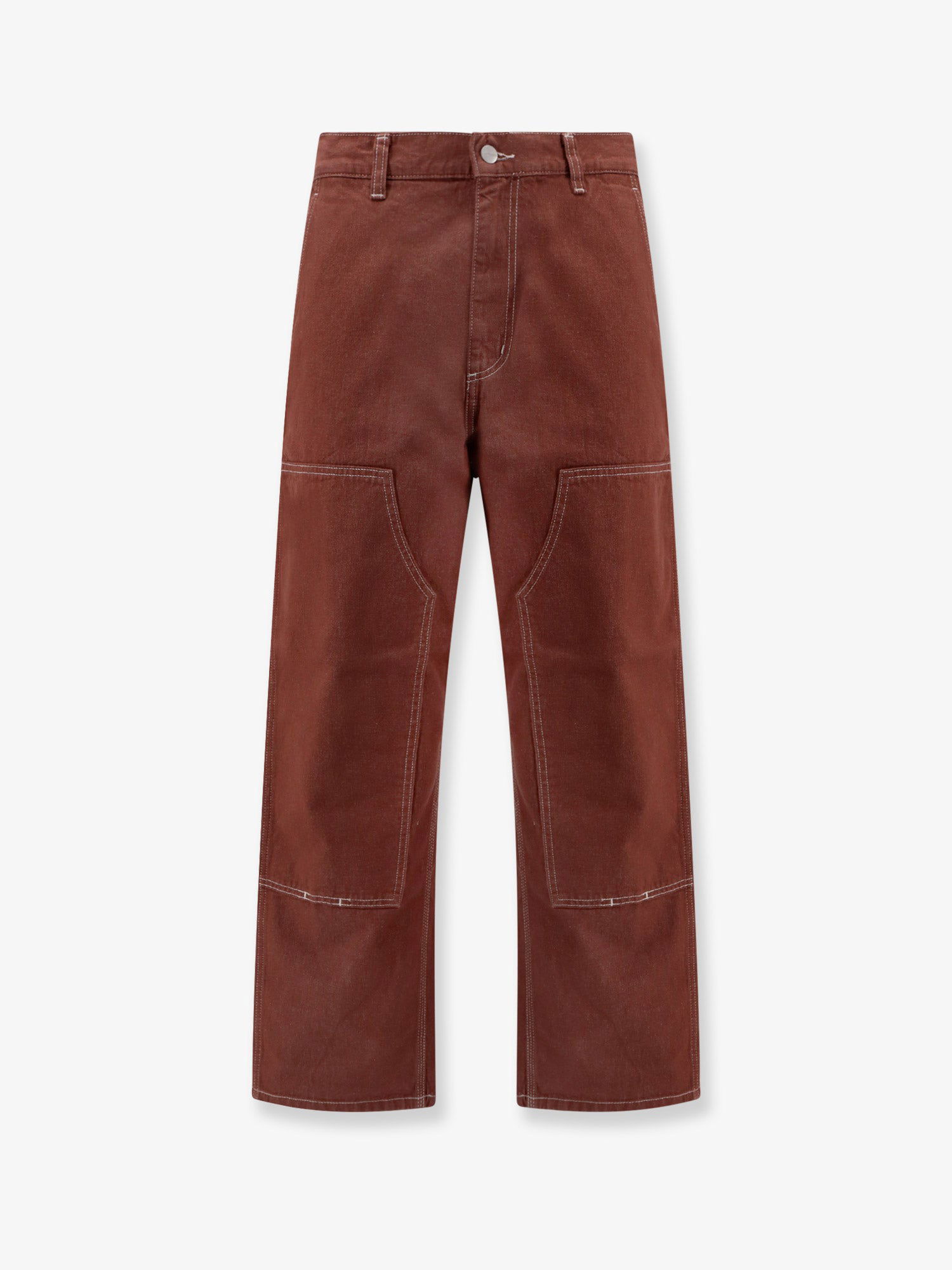 Džínsy Carhartt WIP MIDLAND DOUBLE KNEE Vínová | I0338870EG02, 0