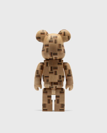 Zberateľské Medicom Toy Karimoku Yosegi Chess Bearbrick Figure Hnedá | MED2355, 1