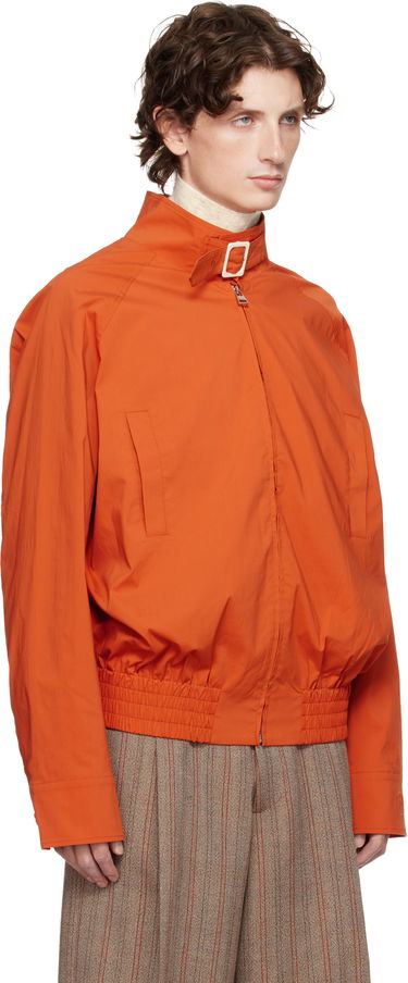 Bomber bunda JW Anderson JW Anderson Buckled Collar Harrington Jacket Oranžová | JK0393-PG1838, 1