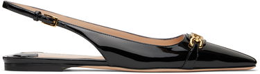 Doplnky Tom Ford Tom Ford Whitney Patent Leather Slingback Ballerinas Čierna | W3556-LCL072G, 0