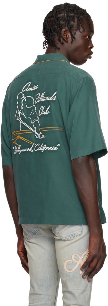 Košeľa AMIRI 'Billiards Club' Camp Shirt Zelené | AMSTCA1071, 2