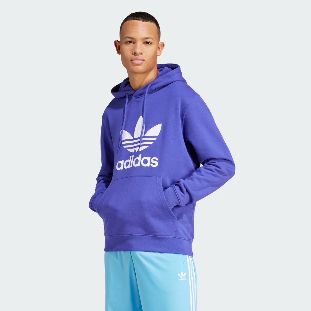 Mikina adidas Performance Adicolor Classics Trefoil Navy | IM9398, 0