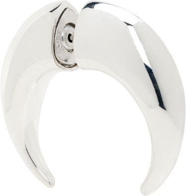 Náušnice Marine Serre Marine Serre Regenerated Tin Single Earring Metalická | UJW017A RMET0001, 1
