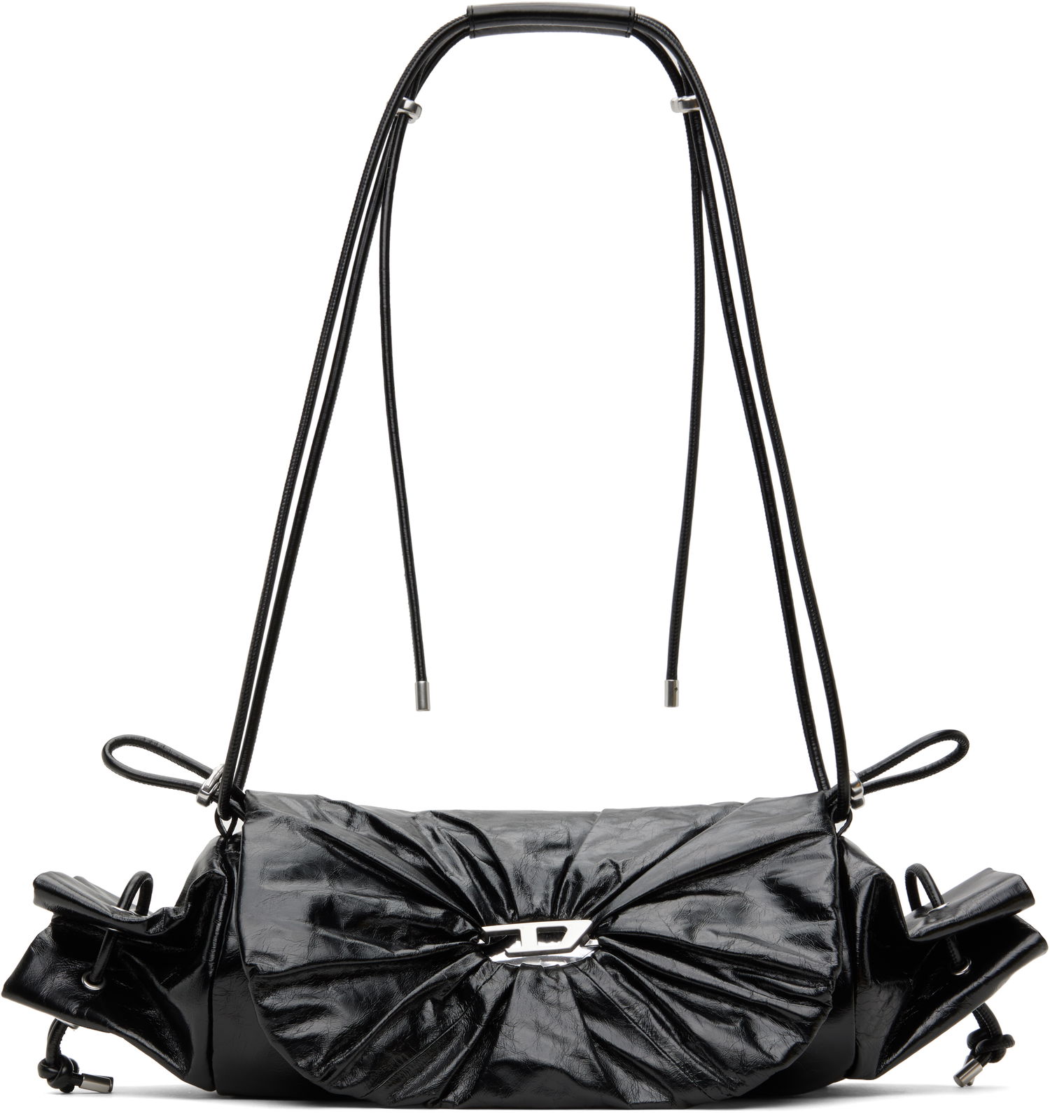 Taška cez rameno Diesel Scrunch Shoulder Bag Čierna | X10182 P1003, 0