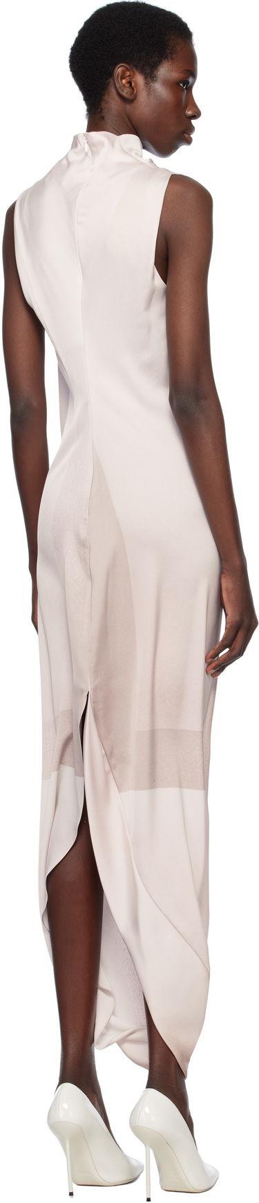 Šaty Jean Paul Gaultier Jean Paul Gaultier Draped Trompe-L'œil Corset Maxi Dress Ružová | 25/34-F-RO409I-C590-260100, 2