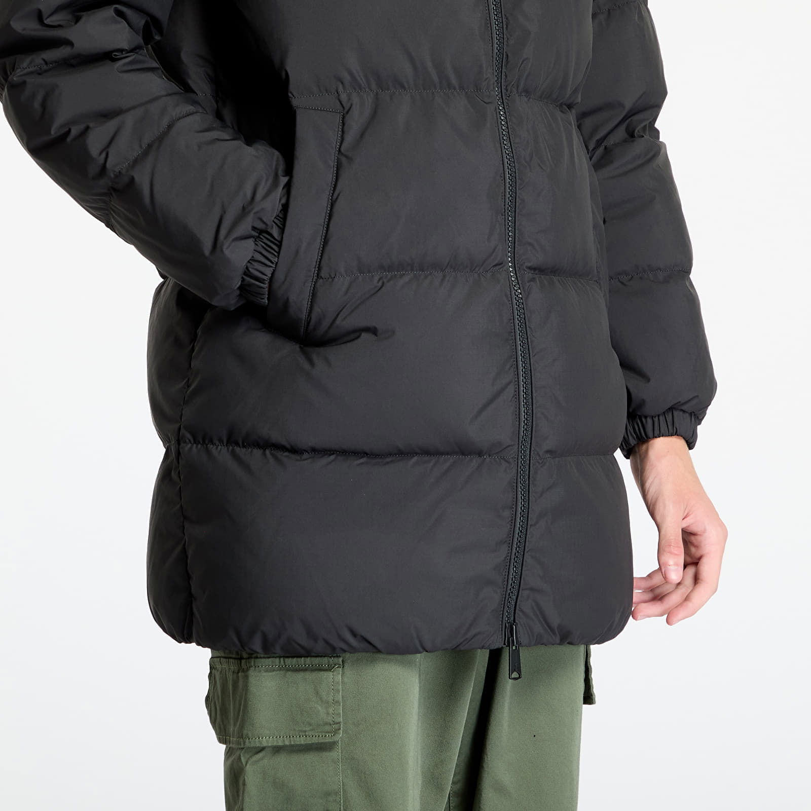 Essential Down Parka Jacket Black