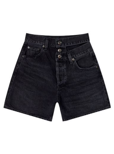 Šortky AGOLDE Broken Waistband Denim Short Čierna | A9105-1157