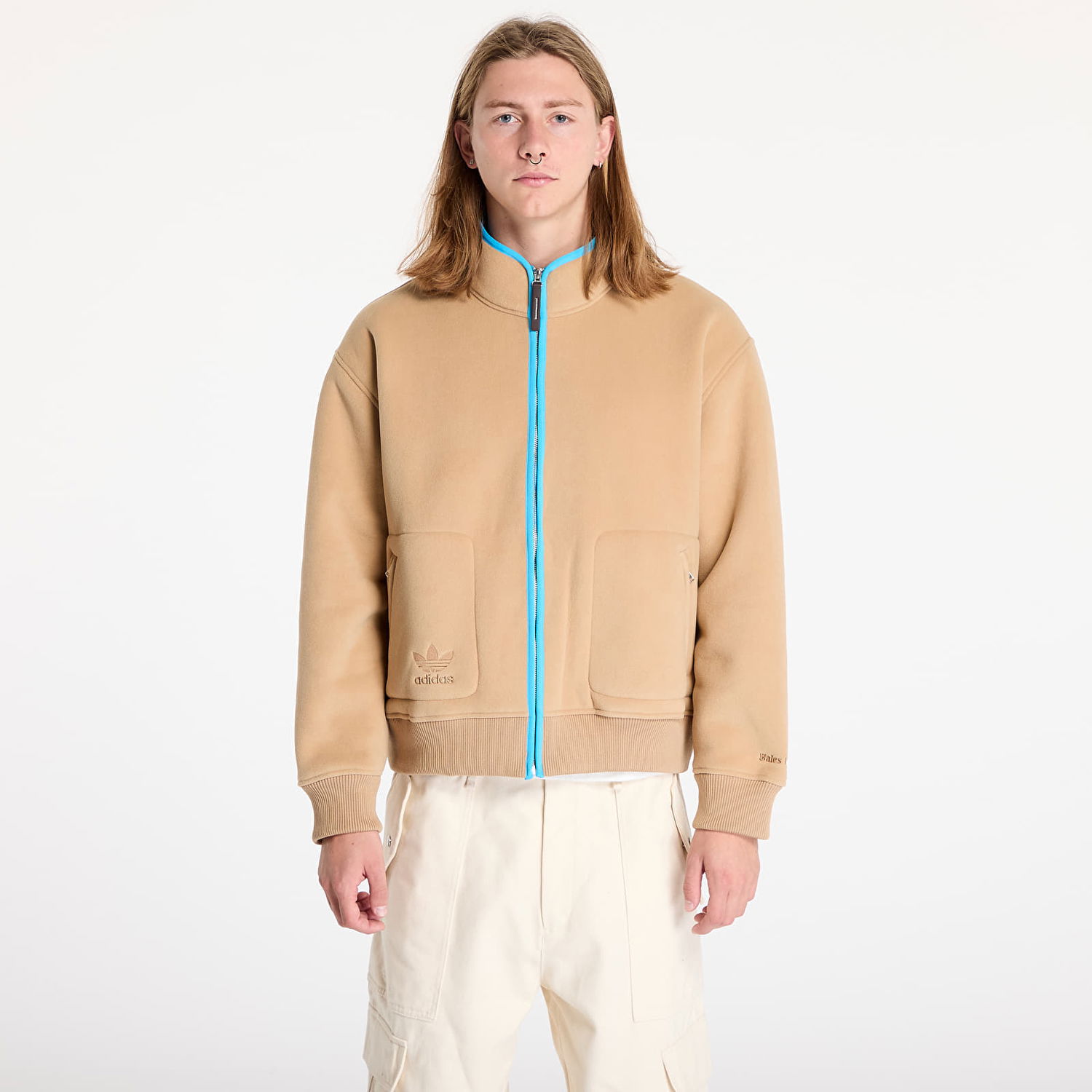 Mikina adidas Originals Fleece Jacket Hnedá | JJ2937, 0