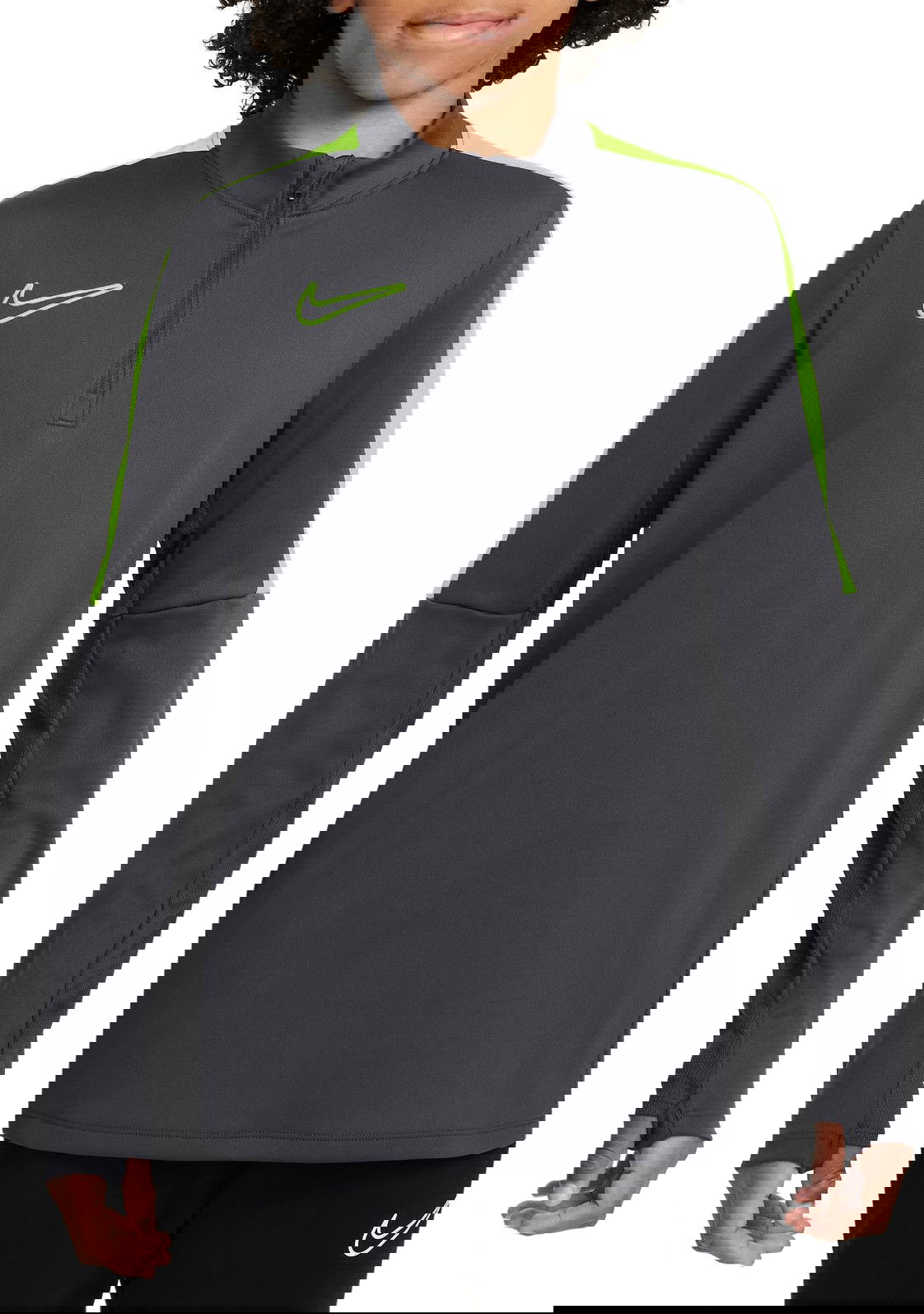 Mikina Nike Nike Dri-FIT Academy Drill Top Šedá | dx5470-061, 0