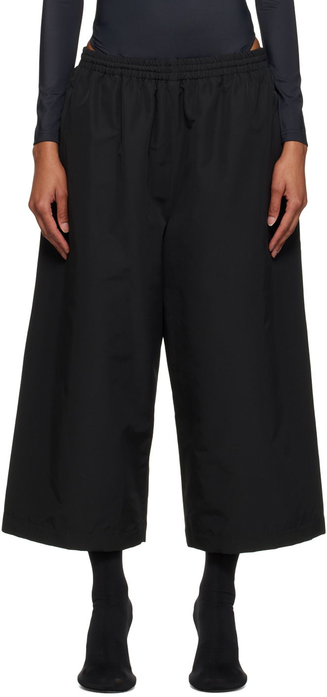Šortky Balenciaga Elasticized Shorts Čierna | 746515 TMO17, 0