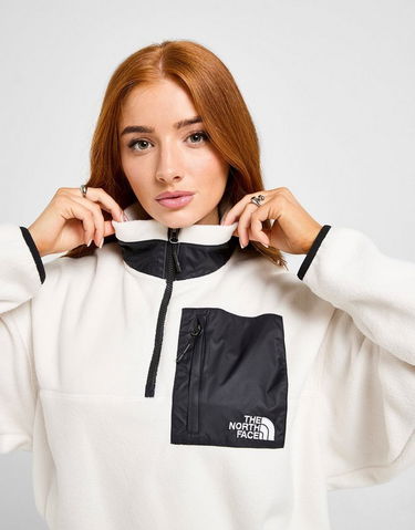Mikina The North Face The North Face Hanagita 1/4 Zip Fleece Biela | NF0A8FY6QLI1, 4