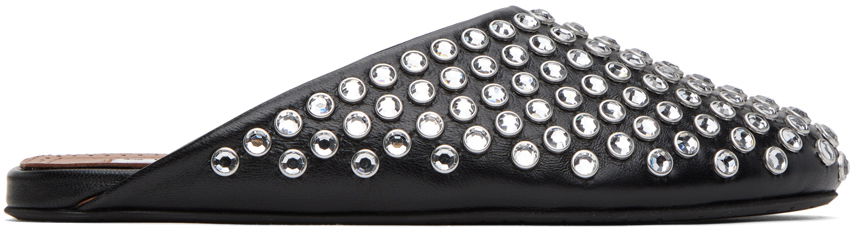 Doplnky Alaïa ALAÏA Crystal-Cut Mules Čierna | AA3M081CK116, 0