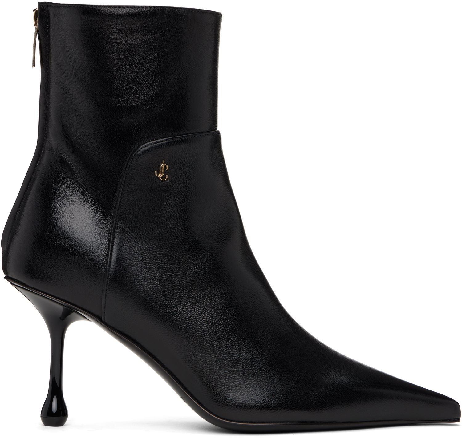 Starostlivosť o obuv Jimmy Choo Jimmy Choo Cycas 80 Leather Ankle Boots Čierna | CYCAS AB 80 NAP, 0