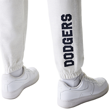 Tepláky New Era MLB Heritage Los Angeles Dodgers Jogger Sweatpants Biela | 60684514-50, 4
