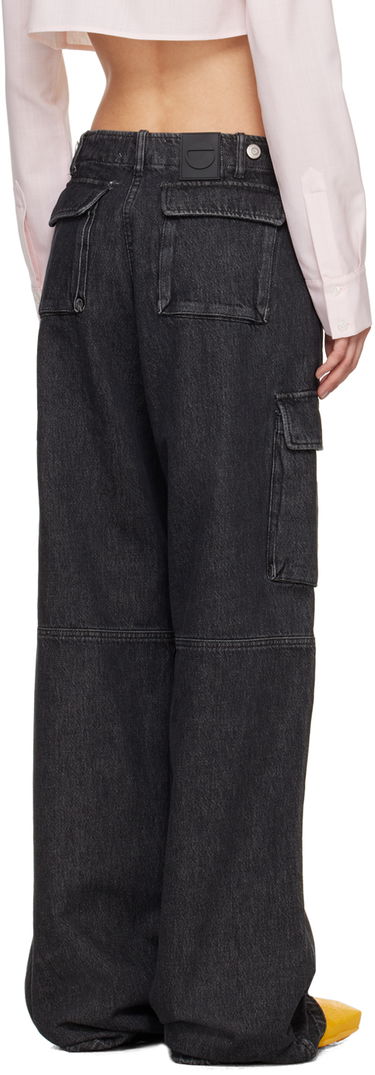 Cargo nohavice Coperni Coperni Faded Denim Cargo Pants Čierna | COPP40852, 2