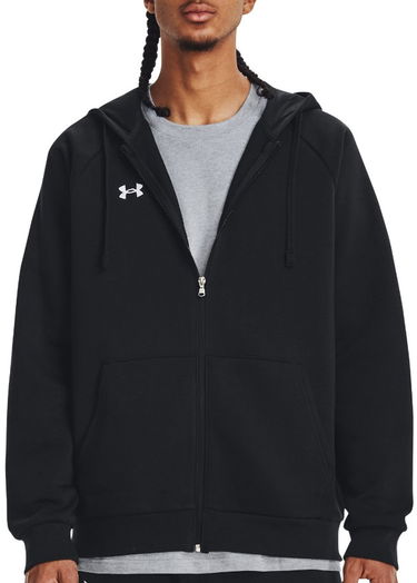 Mikina Under Armour Rival Fleece FZ Čierna | 1379767-001, 0