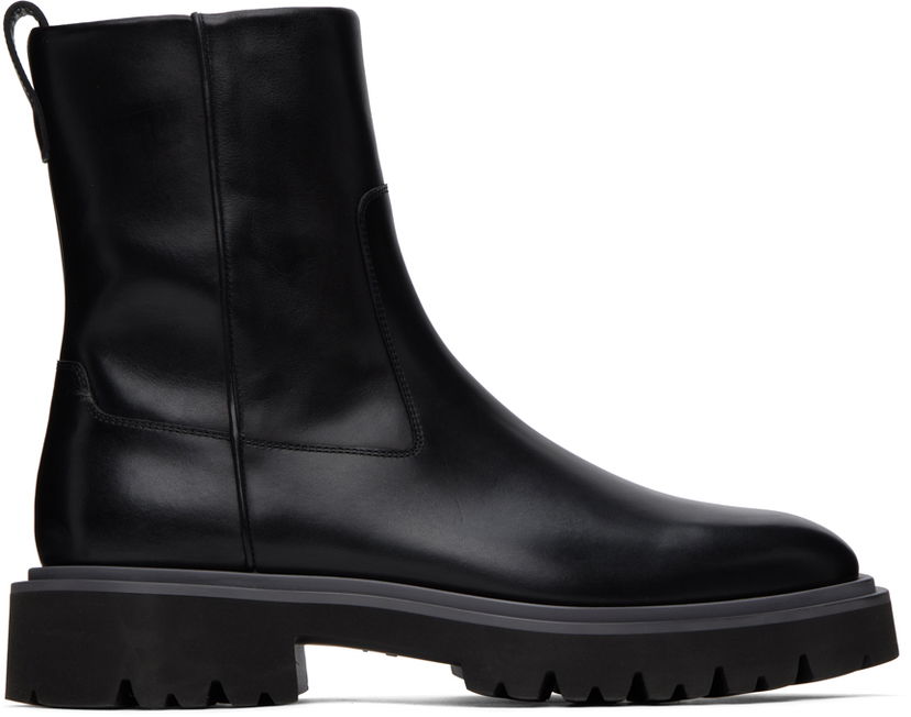 Bunda FERRAGAMO Ferragamo Leather Chelsea Boots Čierna | 762544 021497001