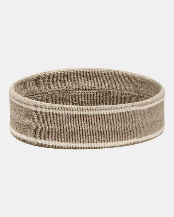 Doplnky Under Armour Performance Terry Stirnband mit Streifen, unisex Timberwolf Taupe / Ivory Dune / Sedona Rot EINHEITSGRÖSSE Béžová | 1373118-203, 1