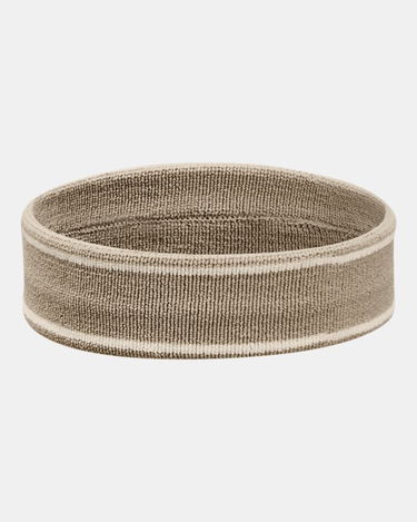 Doplnky Under Armour Performance Terry Stirnband mit Streifen, unisex Timberwolf Taupe / Ivory Dune / Sedona Rot EINHEITSGRÖSSE Béžová | 1373118-203, 1