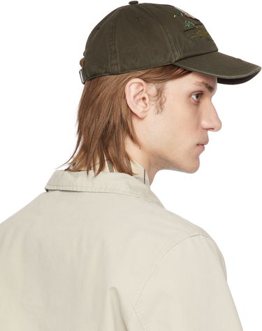 Šiltovka Burberry Burberry Duck Gabardine Baseball Cap Zelené | 8103757, 4