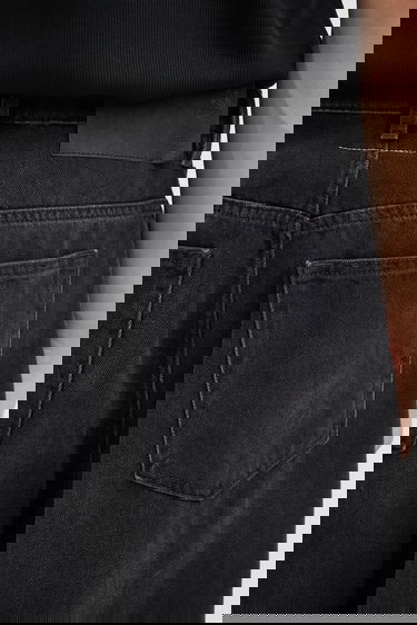 Džínsy Maison Margiela MM6 Maison Margiela Wide-Leg Distressed Paint Splatter Jeans with Front Seam Detail Čierna | SH0LA0011.M30011.966, 3