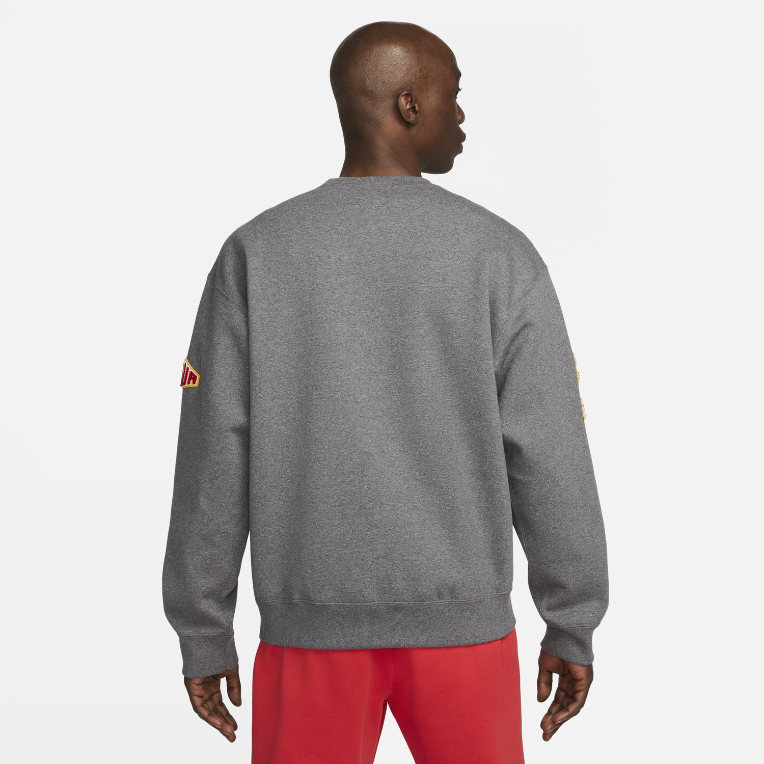 Mikina Nike mikina Liverpool FC Solo Swoosh Šedá | FB2128-071, 1