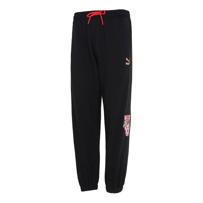 Tepláky Puma Logo Graphic Sweatpants Čierna | 536572-01
